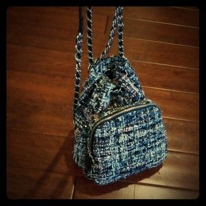 Zara mini backpack purse